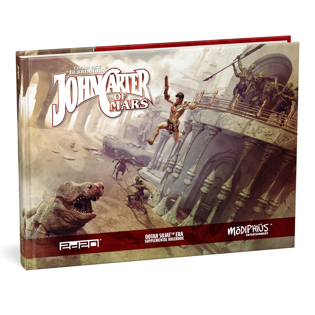 Modiphius Entertainment John Carter Of Mars: Dotar Sojat Era Supplemental Rulebook 4 Modiphius Entertainment John Carter Of Mars: Dotar Sojat Era Supplemental Rulebook