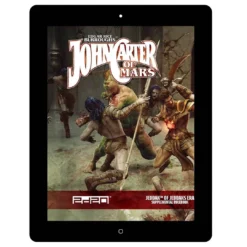Modiphius Entertainment John Carter Of Mars: Jeddak Of Jeddaks Era Supplemental Rulebook - PDF