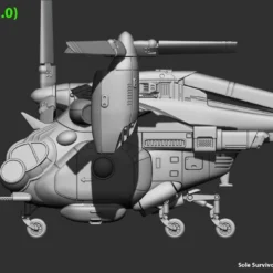 Modiphius Entertainment PDFs Fallout: Wasteland Warfare - Print At Home - Parked Vertibird STL 19 Modiphius Entertainment PDFs Fallout: Wasteland Warfare - Print At Home - Parked Vertibird STL