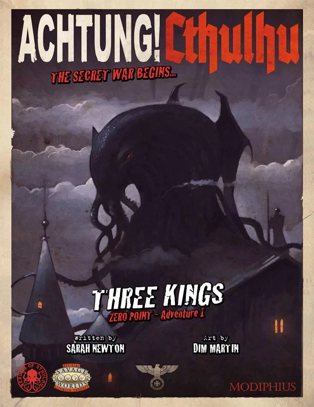 Modiphius Entertainment Achtung! Cthulhu - Zero Point - Three Kings - Savage Worlds - PDF 3 Modiphius Entertainment Achtung! Cthulhu - Zero Point - Three Kings - Savage Worlds - PDF