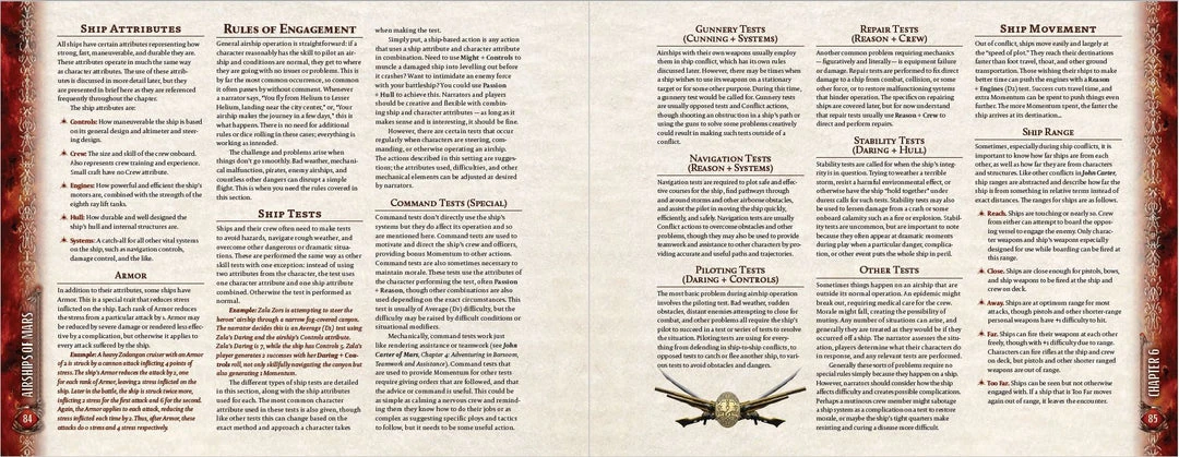 Modiphius Entertainment John Carter Of Mars: Dotar Sojat Era Supplemental Rulebook 7 Modiphius Entertainment John Carter Of Mars: Dotar Sojat Era Supplemental Rulebook