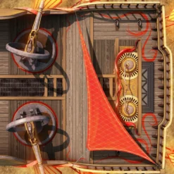 Modiphius Entertainment John Carter Of Mars: Airships Of Barsoom Tile Set 13 Modiphius Entertainment John Carter Of Mars: Airships Of Barsoom Tile Set