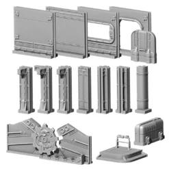 Modiphius Entertainment Fallout: Wasteland Warfare - Print At Home - Vault STL Bundle