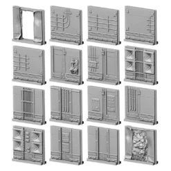 Modiphius Entertainment Fallout: Wasteland Warfare - Print At Home - Vault STL Bundle