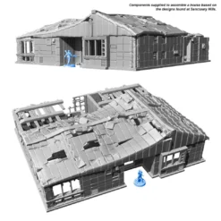 Modiphius Entertainment PDFs Fallout: Wasteland Warfare - Print At Home - Sanctuary Hill House STL