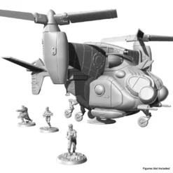 Modiphius Entertainment PDFs Fallout: Wasteland Warfare - Print At Home - Parked Vertibird STL