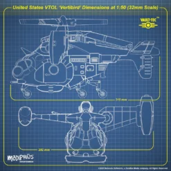 Modiphius Entertainment PDFs Fallout: Wasteland Warfare - Print At Home - Parked Vertibird STL 14 Modiphius Entertainment PDFs Fallout: Wasteland Warfare - Print At Home - Parked Vertibird STL