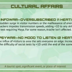 Modiphius Entertainment Infinity: Location Card Deck