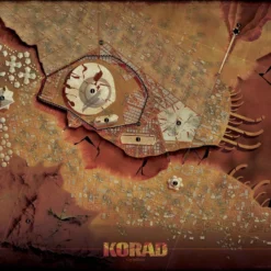 Modiphius Entertainment PDFs John Carter Of Mars: Barsoom And Korad Maps - PDF