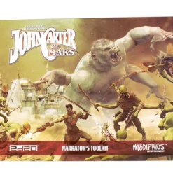 Modiphius Entertainment John Carter Of Mars: Narrator's Toolkit 9 Modiphius Entertainment John Carter Of Mars: Narrator's Toolkit