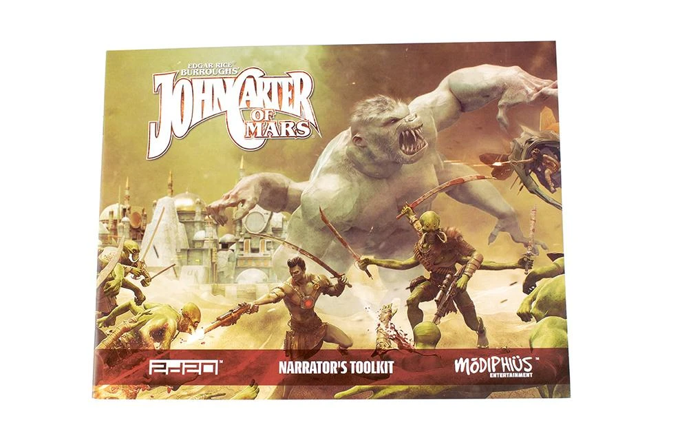 Modiphius Entertainment John Carter Of Mars: Narrator's Toolkit 5 Modiphius Entertainment John Carter Of Mars: Narrator's Toolkit