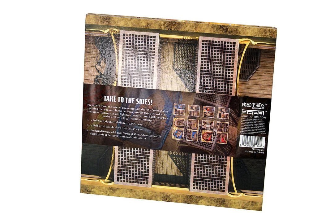 Modiphius Entertainment John Carter Of Mars: Airships Of Barsoom Tile Set 5 Modiphius Entertainment John Carter Of Mars: Airships Of Barsoom Tile Set