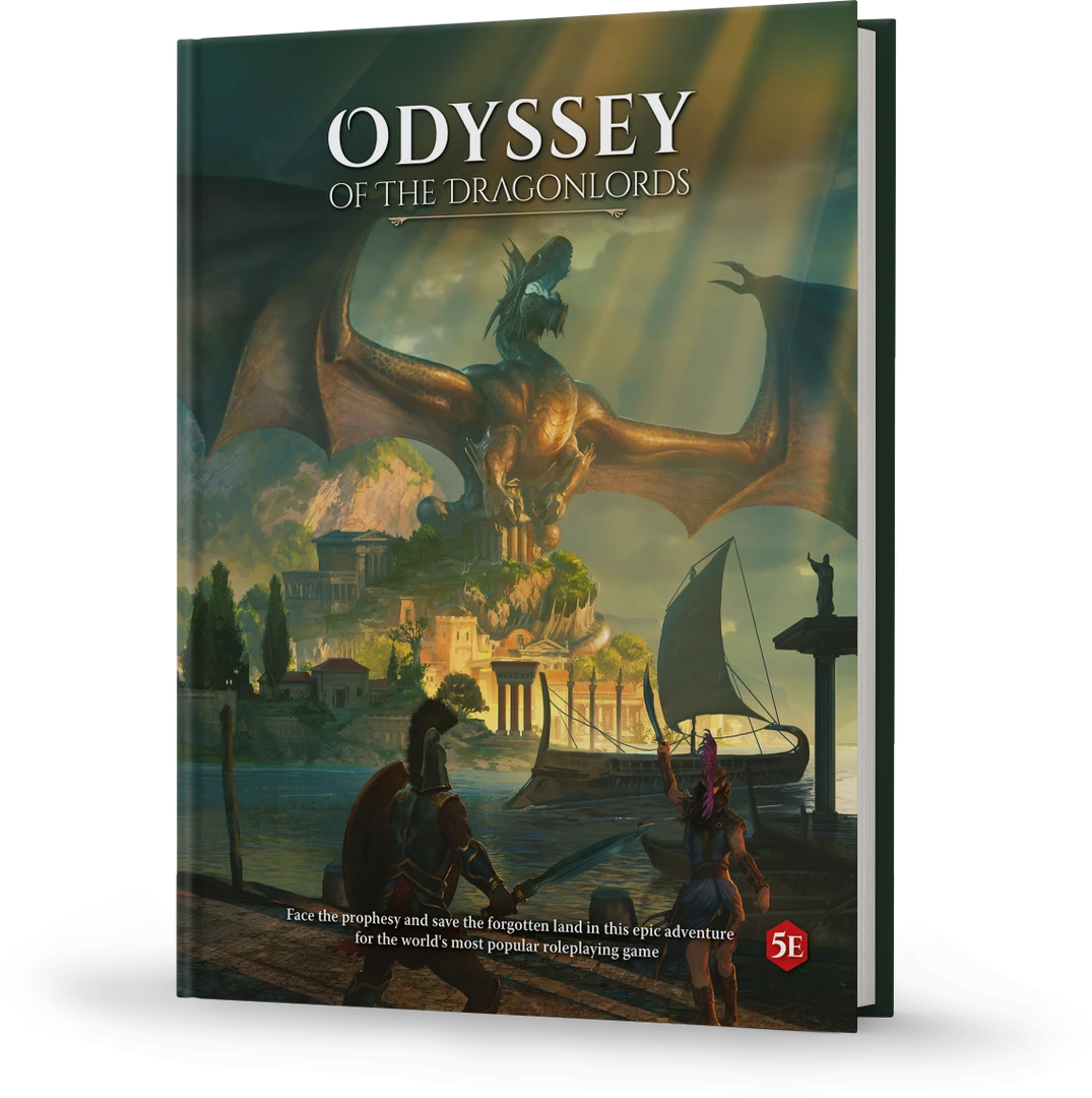 Modiphius Entertainment Odyssey Of The Dragonlords: Hardcover Adventure Book 3 Modiphius Entertainment Odyssey Of The Dragonlords: Hardcover Adventure Book