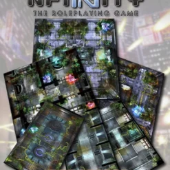 Modiphius Entertainment Infinity: Paradiso Geomorphic Tile Set