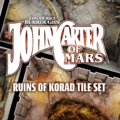 Modiphius Entertainment John Carter Of Mars: Ruins Of Korad Tile Set