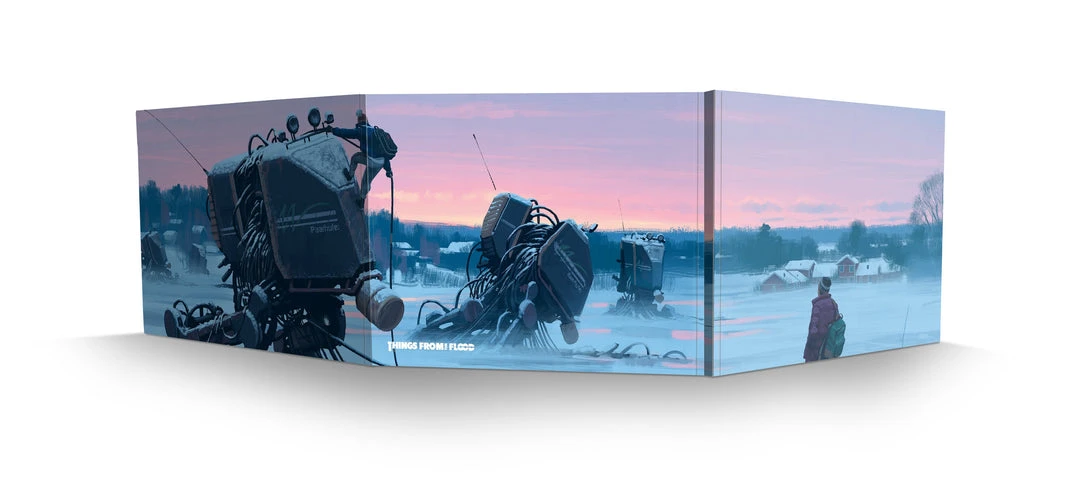 Free League Publishing Tales From The Loop: Things From The Flood GM Screen 3 Free League Publishing Tales From The Loop: Things From The Flood GM Screen