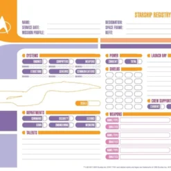 Modiphius Entertainment Star Trek Adventures: Print & PDF Core Collection Warp Factor 2