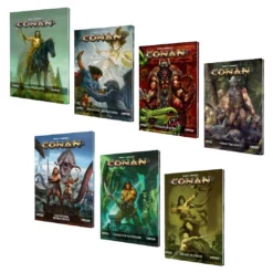 Modiphius Entertainment Conan: Wave 3 Supplement Book Bundle