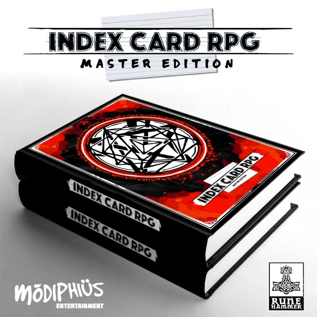 Modiphius Entertainment Index Card RPG Master Edition RUNEHAMMER 4 Modiphius Entertainment Index Card RPG Master Edition RUNEHAMMER