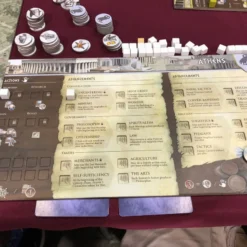 Modiphius Entertainment Hellenica: Story Of Greece Hellenica Story Of Greece + Mythic Expansion Bundle + AI Decks