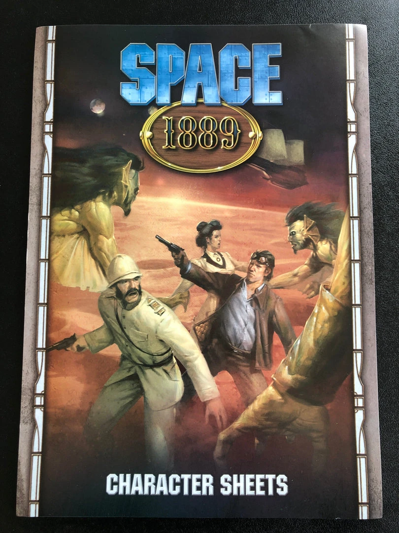 Modiphius Entertainment RollVsEvil Space 1889 Character Sheets 3 Modiphius Entertainment RollVsEvil Space 1889 Character Sheets