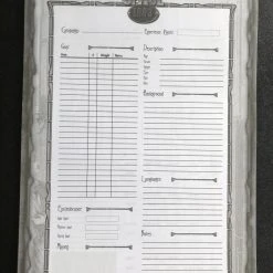 Modiphius Entertainment RollVsEvil Space 1889 Character Sheets 7 Modiphius Entertainment RollVsEvil Space 1889 Character Sheets