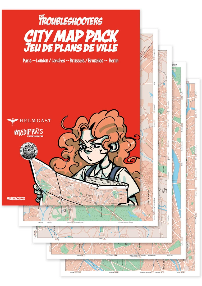 Helmgast The Troubleshooters - Map Pack (Paris, Berlin, Brussels, London) 3 Helmgast The Troubleshooters - Map Pack (Paris, Berlin, Brussels, London)